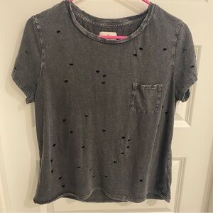 American Eagle Outfitters Distressed Tee